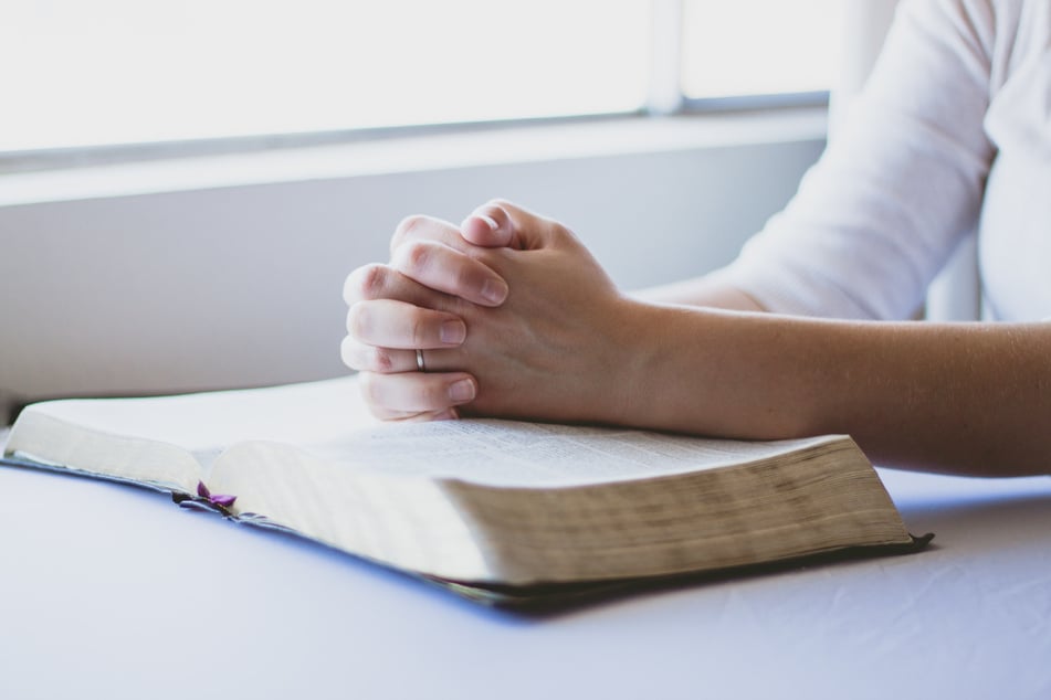 Woman Hands Praying